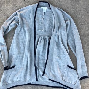 Design Story grey cardigan